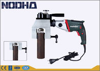 Various Clamp Size Hand Held Pipe Beveler , Electric Pipe Cutter High Precision for low clearance onsite working