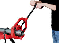 Red 1&quot; 1/2&quot; Hinged Portable Pipe Cutting And Beveling Machine