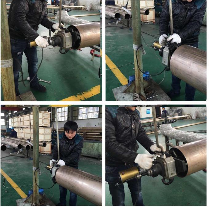 37kgs Pneumatic Tube Cutter , Large Diameter Pipe Cutter Self Centering
