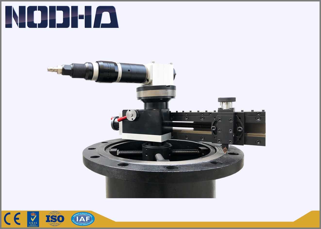 Durable On Site Flange Facing Machine , Portable Flange Facer Machine