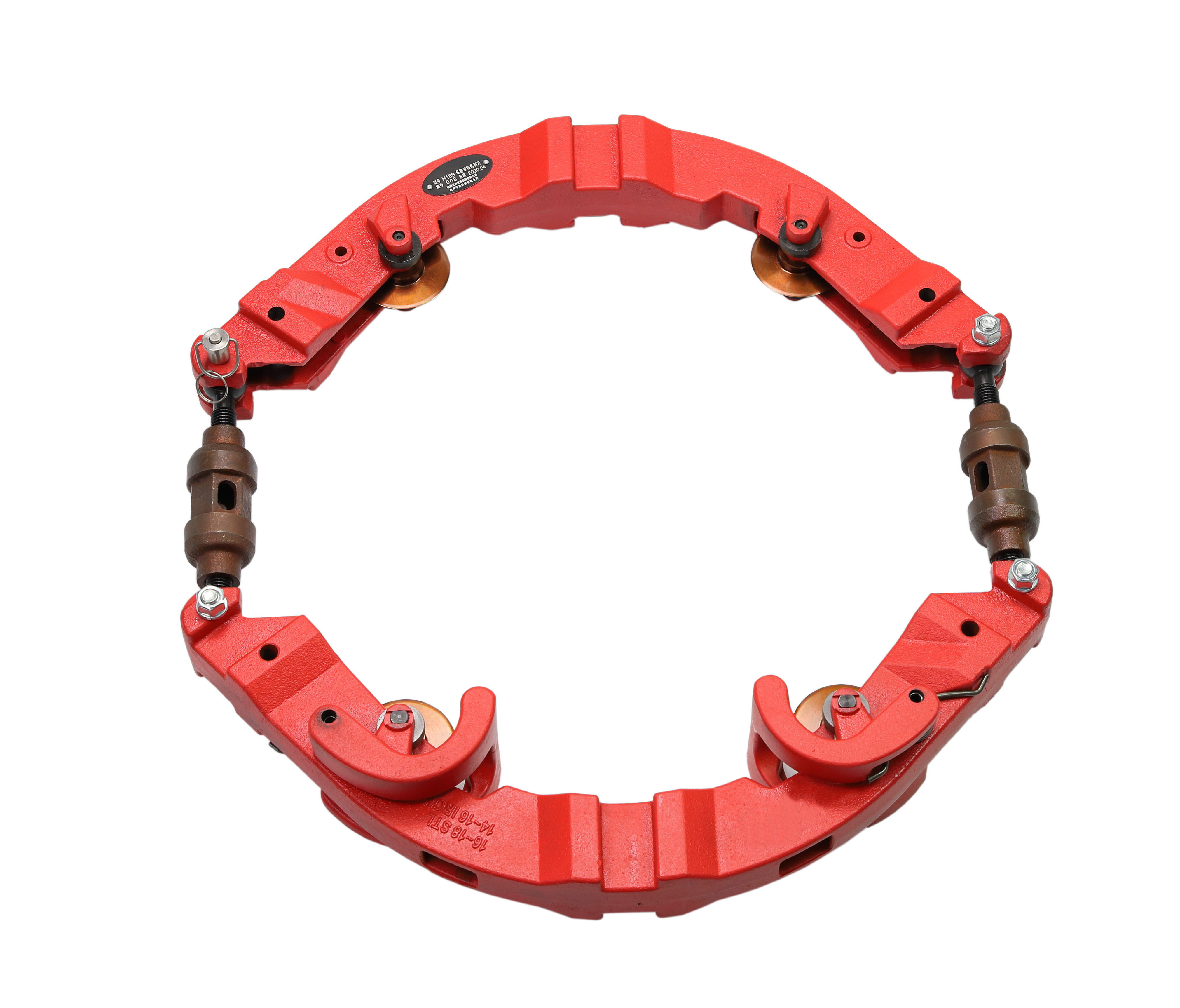 6''8'' Hinged Pipe Cold Cutter for rapid cold cutting tight space