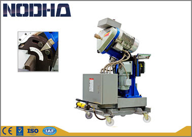 Cold Turret Milling Machine , Bevel Cutting Machine For Pressure Vessels