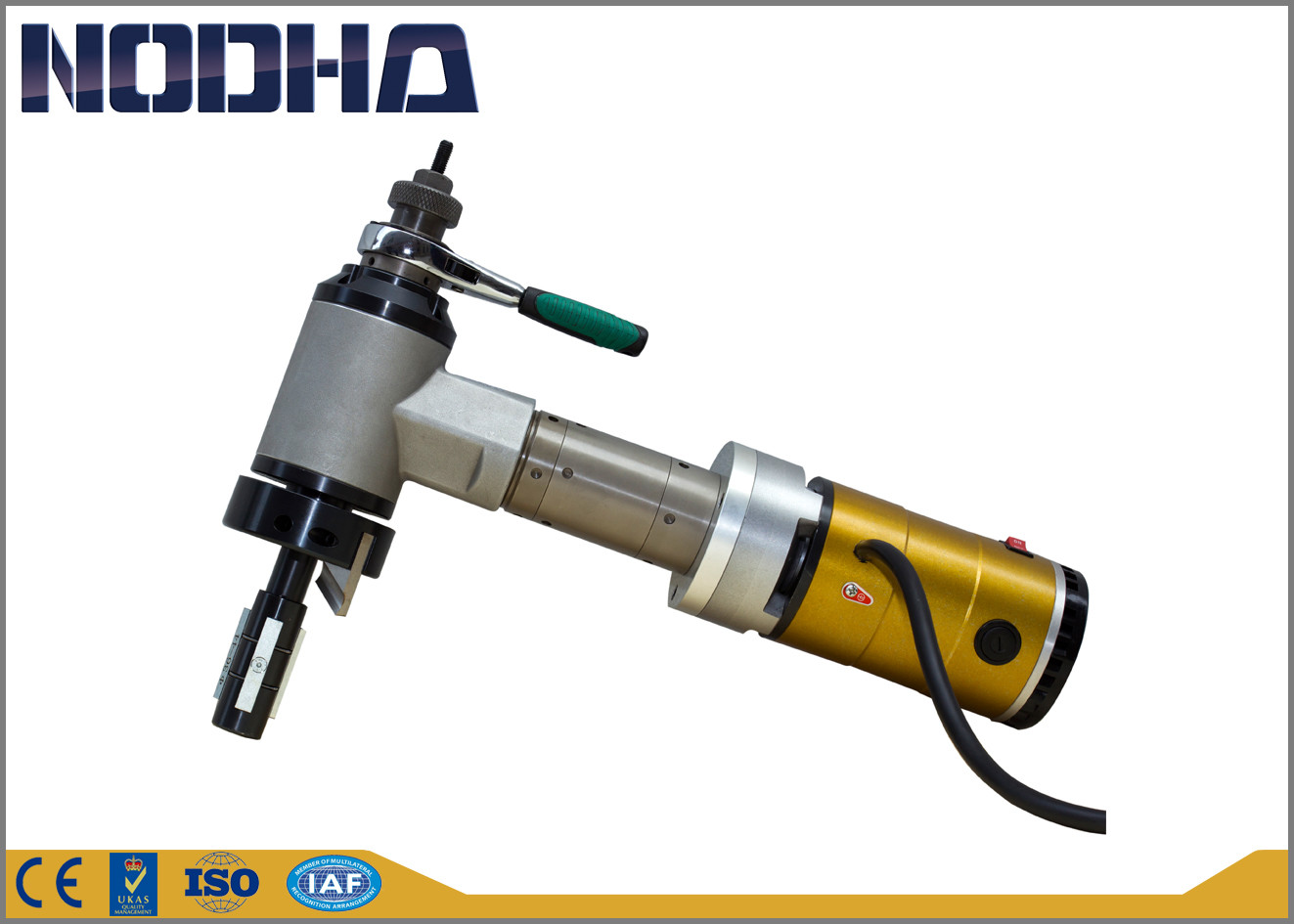ID - Mounted Electric Driven Pipe End Beveling Machine NODHA Brand