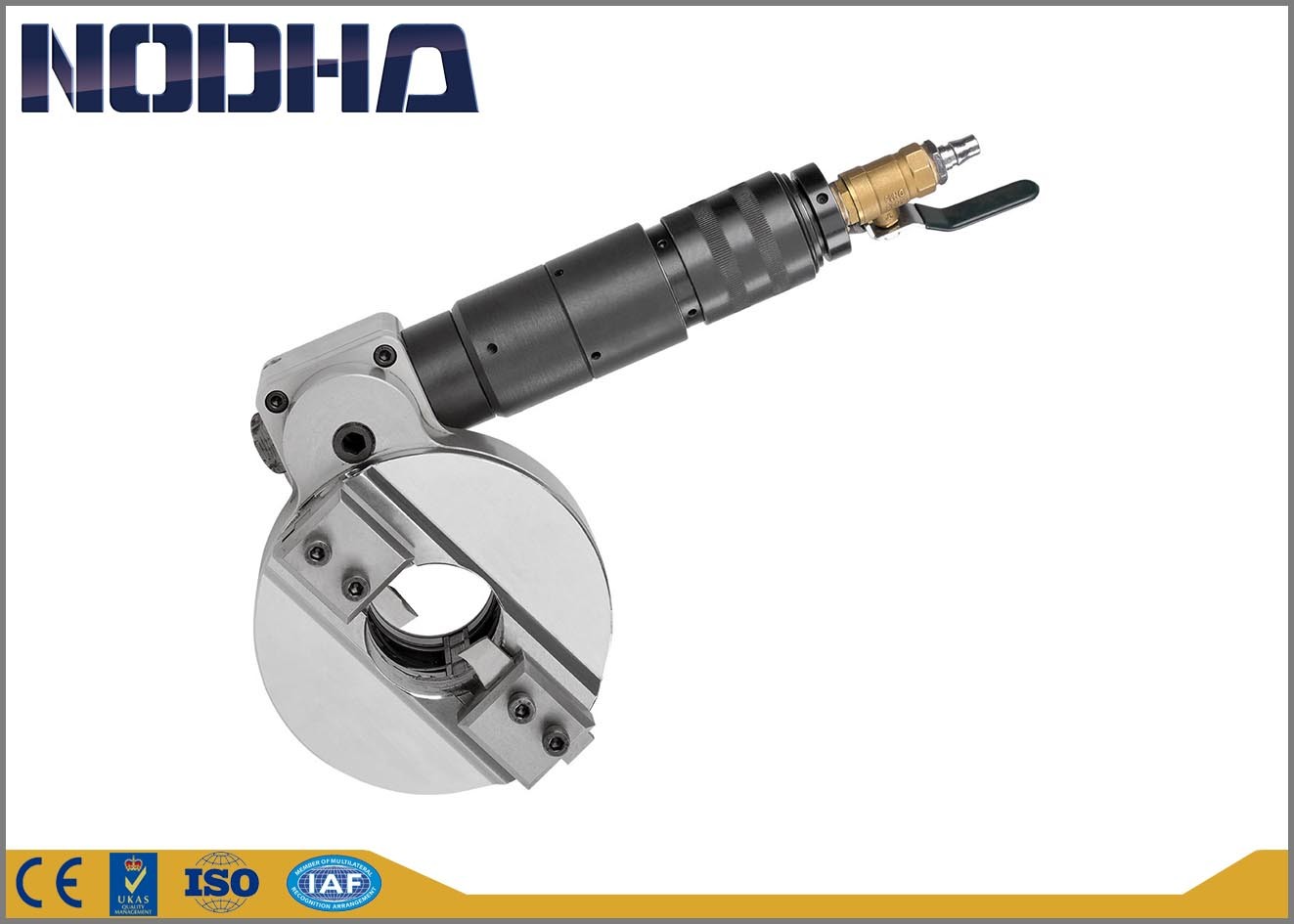 13.5kgs Self -  Centering Portable Pipe Cutting And Beveling Machine Dia. 14-63mm