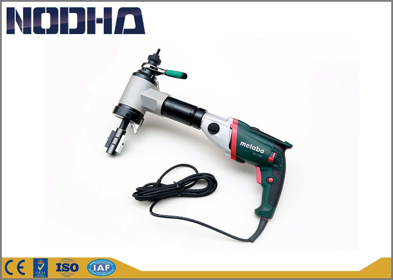 1100W Easy Installation Electric Pipe Beveling Machine Compact Design